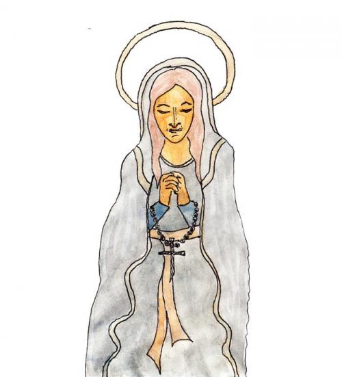 santa maria - luca beolchi drawings